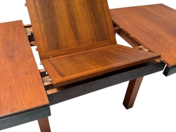 Art Deco Modernist Extending Dining Room Table by Toko v/d Pol Semarang, 1920s